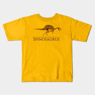 Spinosaurus Skeleton Kids T-Shirt